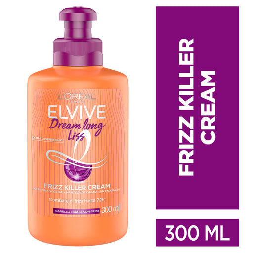 Elvive Dream Long Liss Crema Para Peinar Frizz Killer 300Ml - Farmacias Arrocha