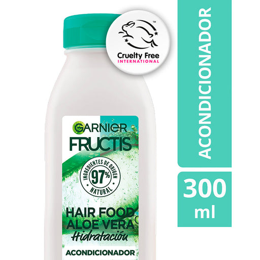 Garnier Fructis Hair Food Acondicionador de Hidratación Aloe Vera 300ML - Farmacias Arrocha