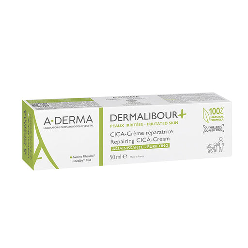 A-Derma Dermalibour Plus CICA 50ml Crema reparadora - Pieles Irritadas - Farmacias Arrocha