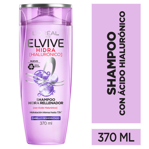 Elvive Hidra Hialuronico Shampoo 370ml  - Farmacias Arrocha
