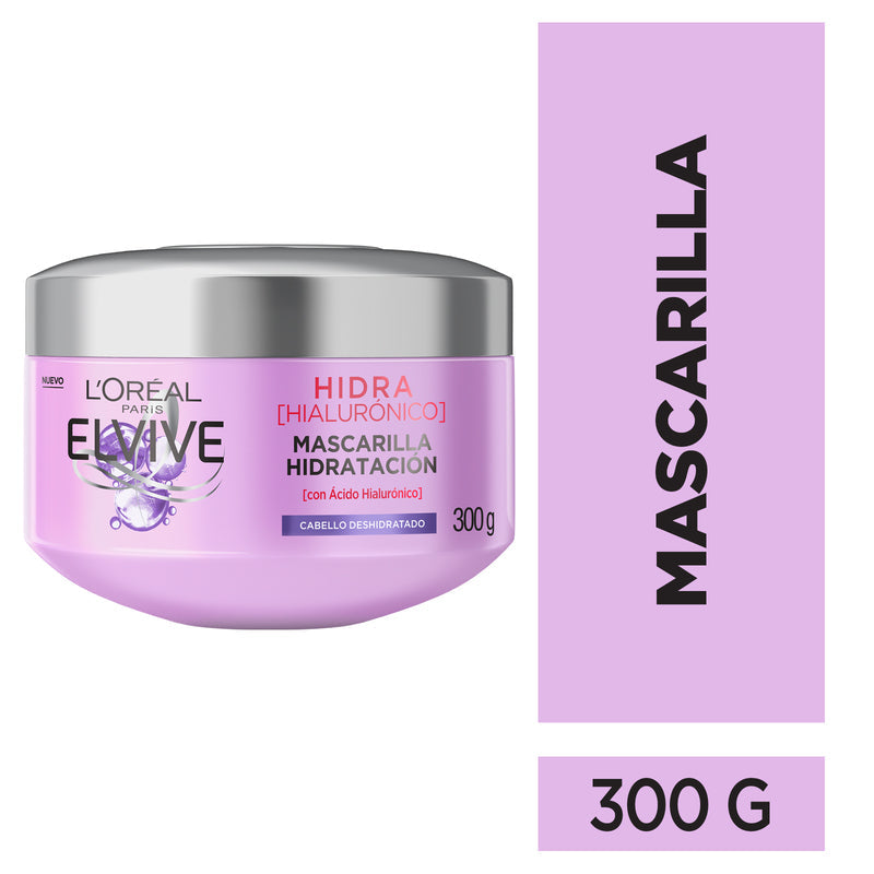 Elvive Hidra Hialurónico Mascarilla Tratamiento Hidratación 300g - Farmacias Arrocha