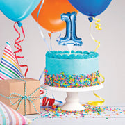 Globo Decorativo Para Pastel #1 Azul - Farmacias Arrocha