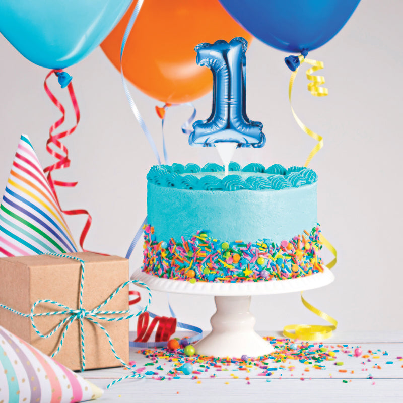 Globo Decorativo Para Pastel #1 Azul - Farmacias Arrocha