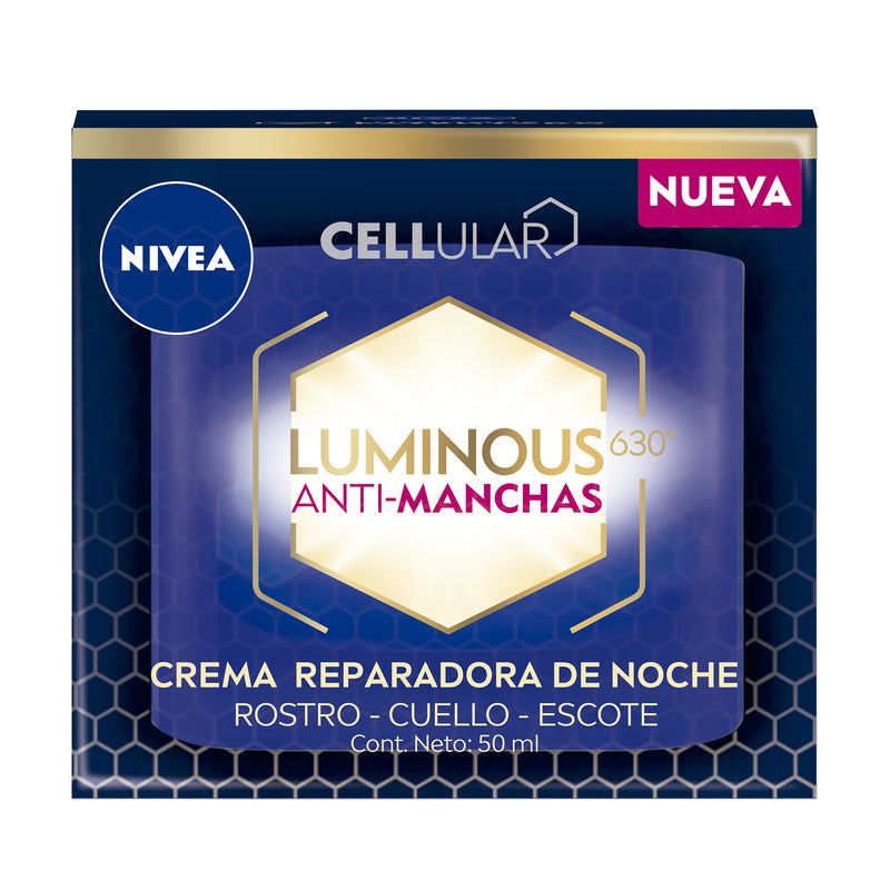 Nivea Crema De Noche Anti-Manchas Luminous 630 50 Ml - Farmacias Arrocha