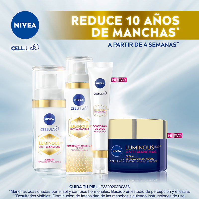 Nivea Crema De Noche Anti-Manchas Luminous 630 50 Ml - Farmacias Arrocha
