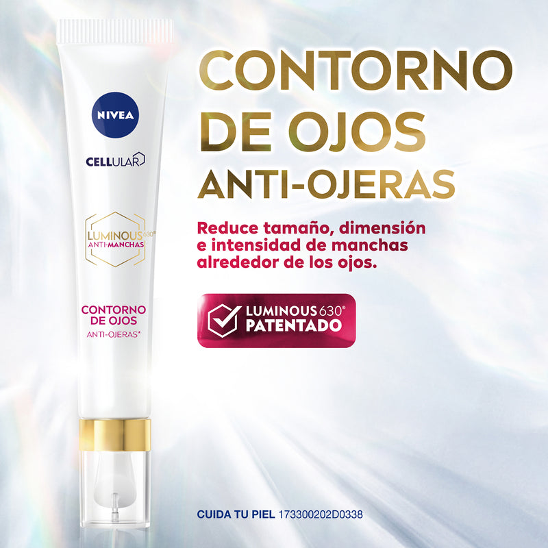 Nivea Contorno de Ojos Anti Ojeras Luminous630 15ml - Farmacias Arrocha