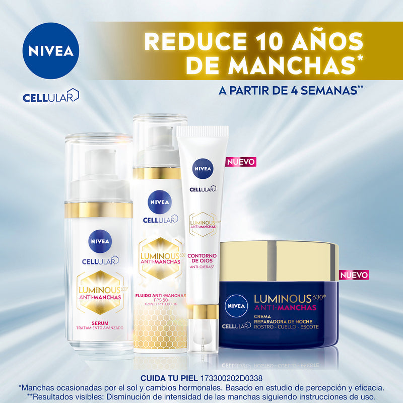 Nivea Contorno de Ojos Anti Ojeras Luminous630 15ml - Farmacias Arrocha