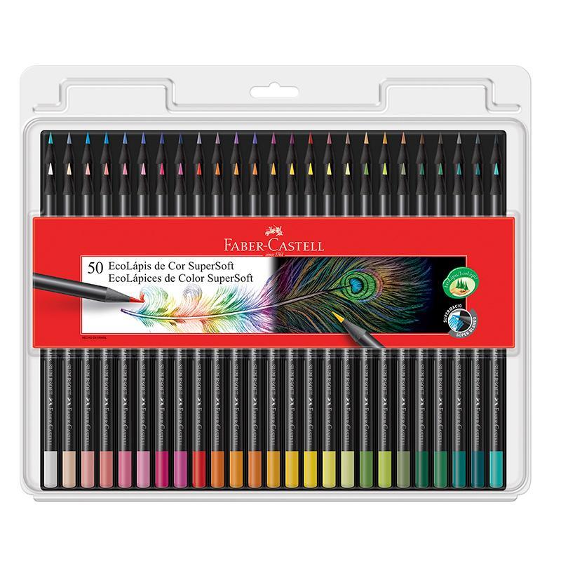 Faber Castell Estuches Con 50 Ecolapices Supersfot - Farmacias Arrocha