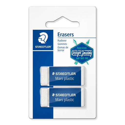 Staedtler Eraser Mars Plastic 2X Blister - Farmacias Arrocha