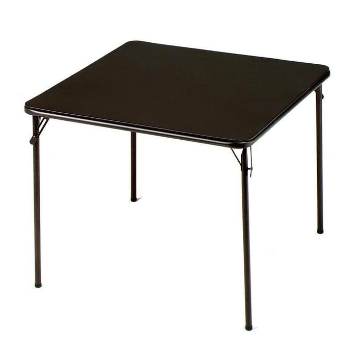 Folding Table 34 In. Sqr Black - Farmacias Arrocha