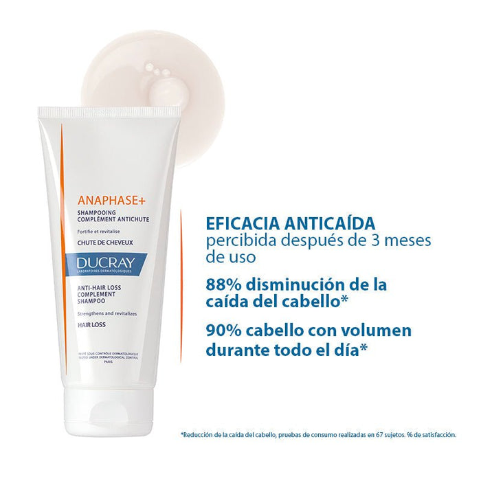 Ducray ANAPHASE Complemento Anti-Pérdida de Cabello Champú 200ml - Farmacias Arrocha