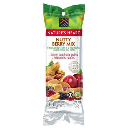 Nature's Heart Nutty Berry Mix 35Gr - Farmacias Arrocha