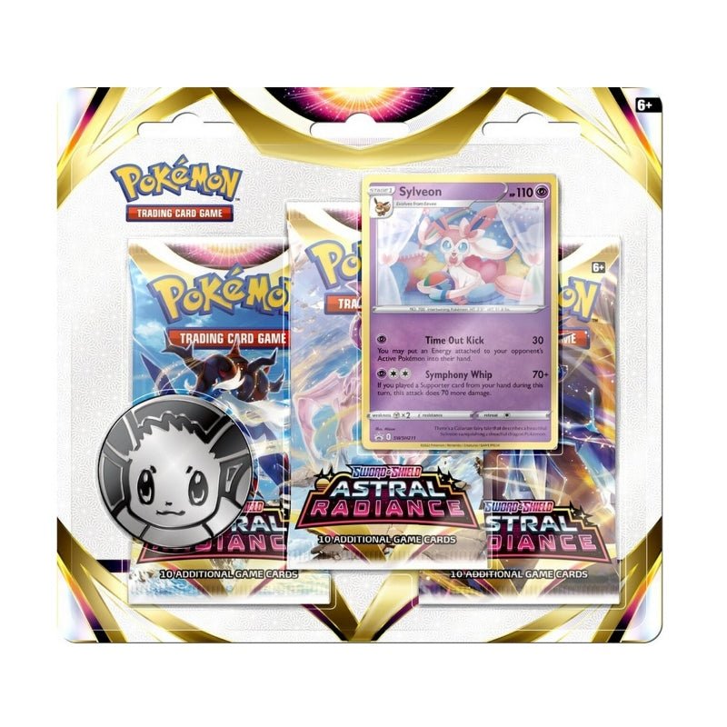 Pokémon Astral Radiance 3 Booster Blister - Farmacias Arrocha