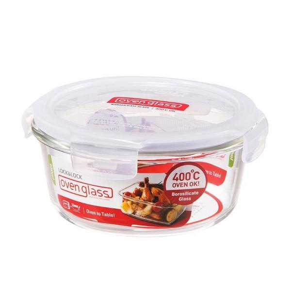 Lock N Lock Boroseal Heat Resistant Glass Round 650M - Farmacias Arrocha