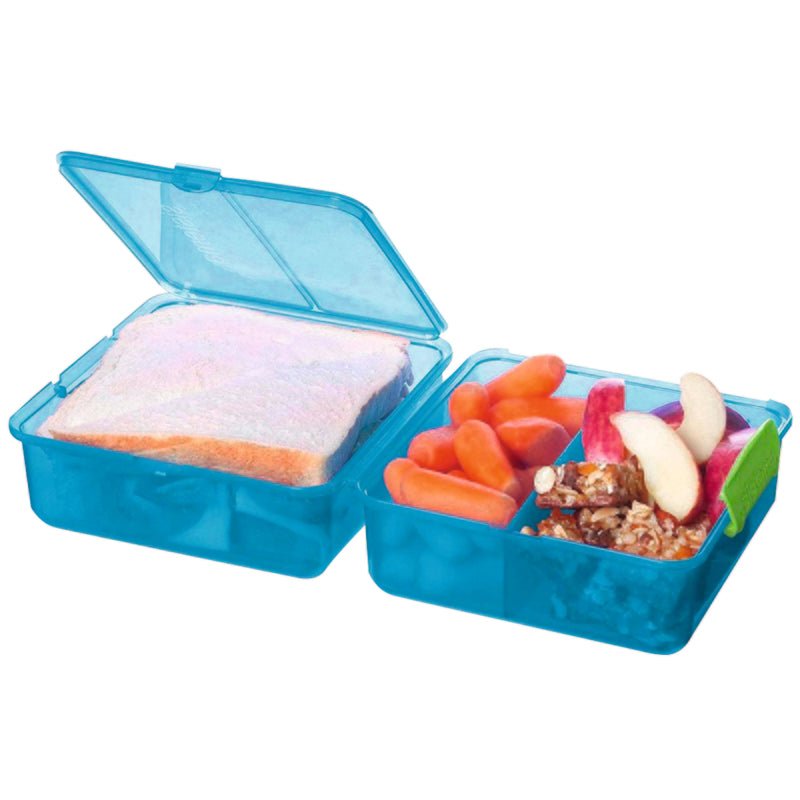 Sistema Recipiente Colorido Cuadrado Multicompartimentos 1.4L - Farmacias Arrocha
