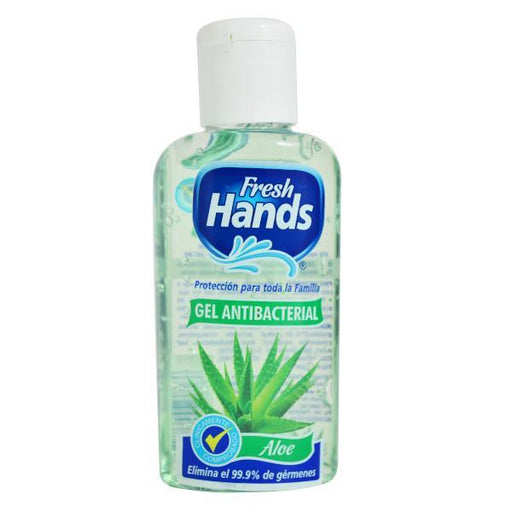 Fresh Hands Gel Antibacterial Aloe 2Oz - Farmacias Arrocha