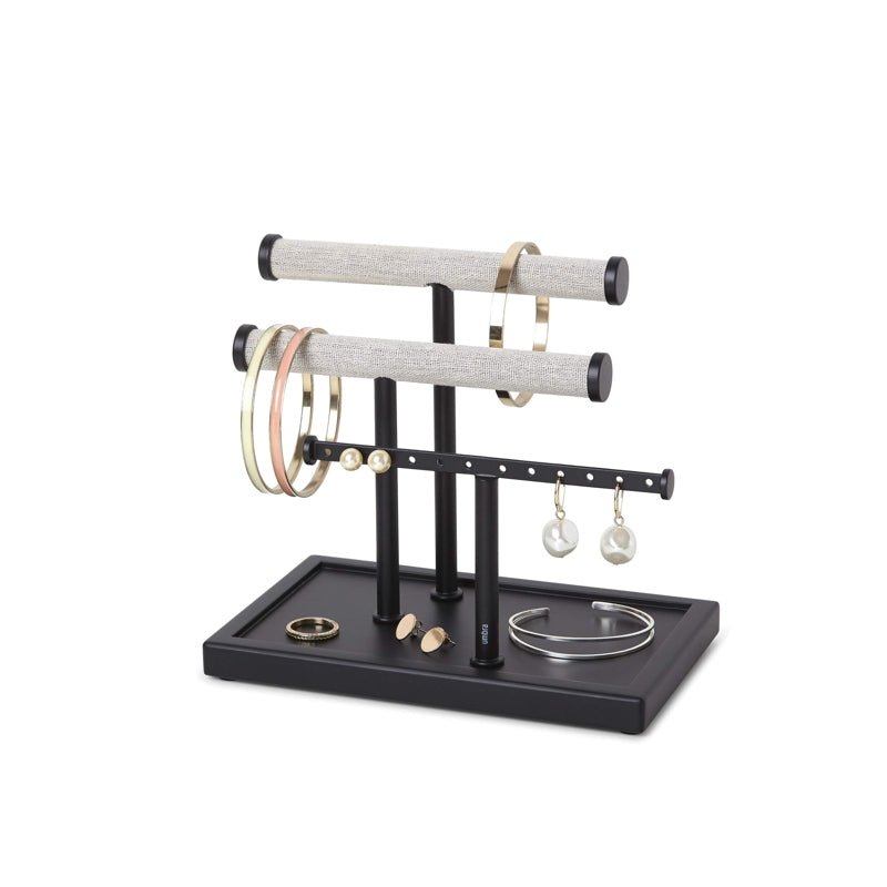 Umbra Organizador Para Joyas Con Bandeja Black - Farmacias Arrocha