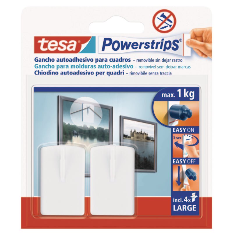 Tesa Gancho Blanco Para Cuadros - Farmacias Arrocha