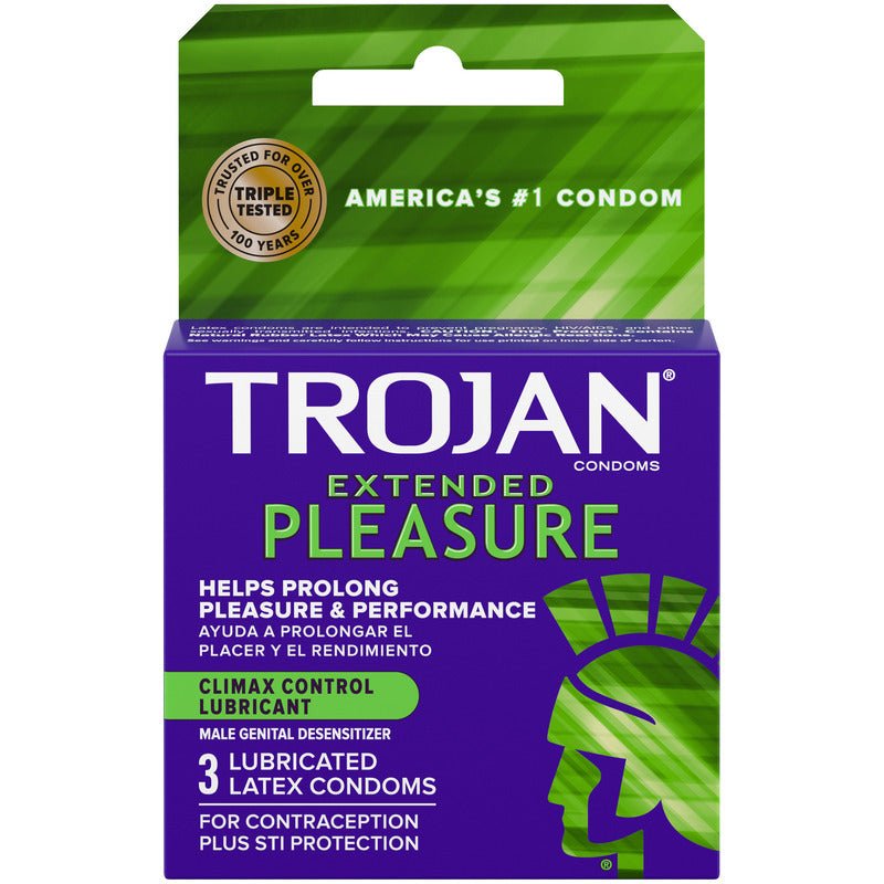 Trojan Extended Pleasures 3Un - Farmacias Arrocha