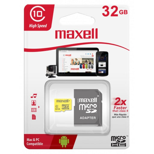 Maxell Micro SD Clase 10 32Gb - Farmacias Arrocha