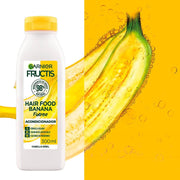 Garnier Fructis Hair Food Acondicionador de Fuerza Banana 300 ML - Farmacias Arrocha