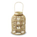 Bamboo Lantern Glass Natural - Small - Farmacias Arrocha