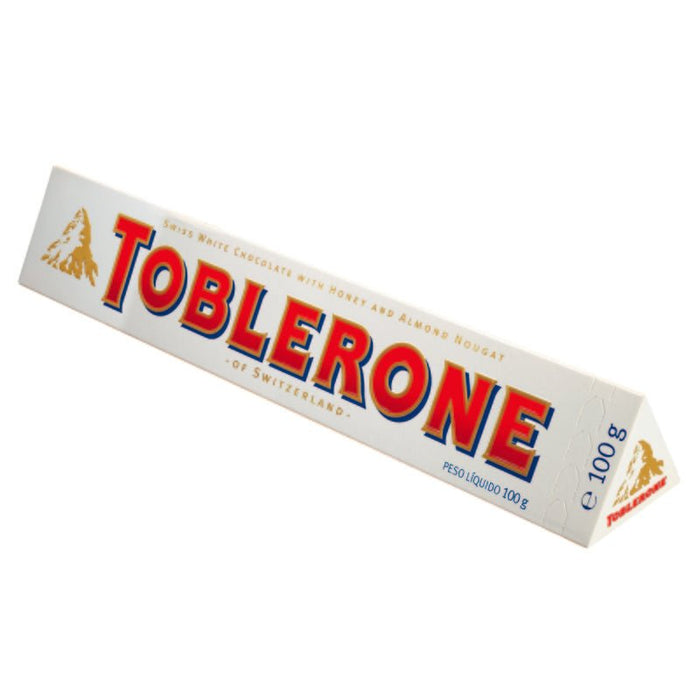 Toblerone White Bar 100Gr (Cj20) - Farmacias Arrocha
