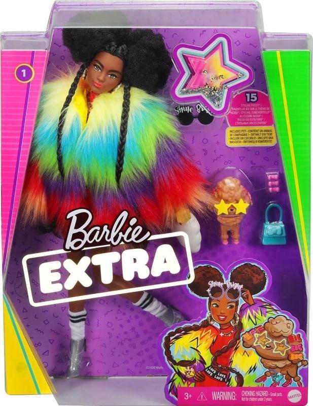 Barbie Extra Abrigo de Arcoiris - Farmacias Arrocha