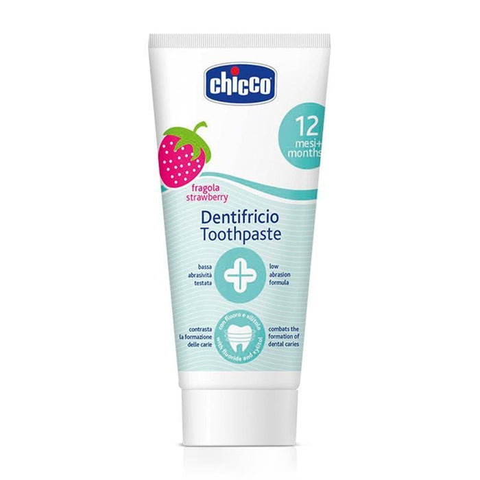 Chicco Toothpaste Strawberry 12M No Fluo - Farmacias Arrocha
