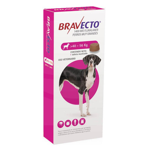 Bravecto 40 - 56 Kg - Farmacias Arrocha