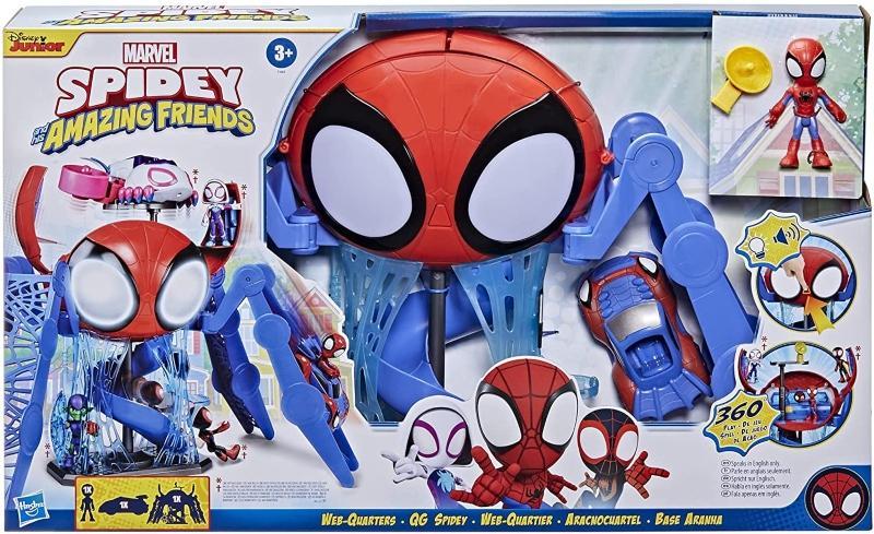 Marvel Spidey Playset Aracnocuartel - Farmacias Arrocha