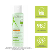A-Derma Exomega Control Gel Emoliente 2 En 1 500Ml Higiene Del Cuero Cabelludo Y Cuerpo. (Pieles Secas/Atópicas)