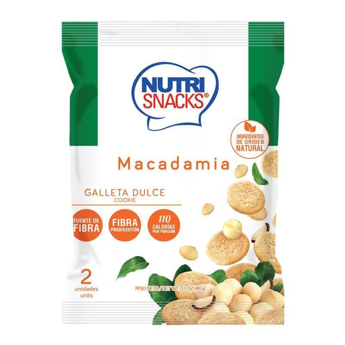 Nutrisnacks Macadamia 48Gr - Farmacias Arrocha
