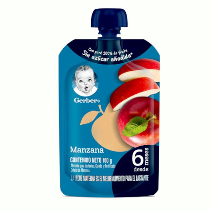 Gerber Pouch Manzana 100G - Farmacias Arrocha