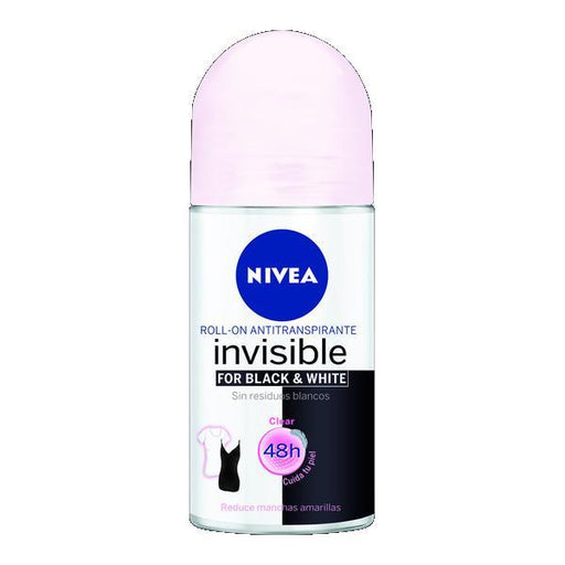 Nivea Desodorante Roll-On Invisible Clear - Farmacias Arrocha