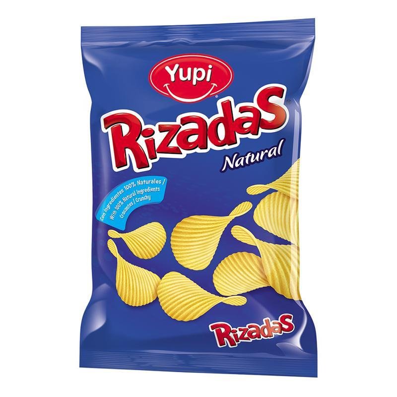 Yupi Rizadas Natural 28Gr - Farmacias Arrocha