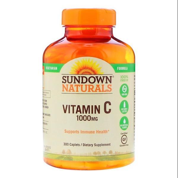 Sundown Naturals C 1000 mg 300 cápsulas - Farmacias Arrocha