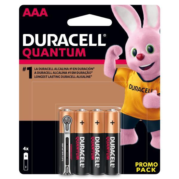 Duracell Quantum Aaa 4 Piezas - Farmacias Arrocha