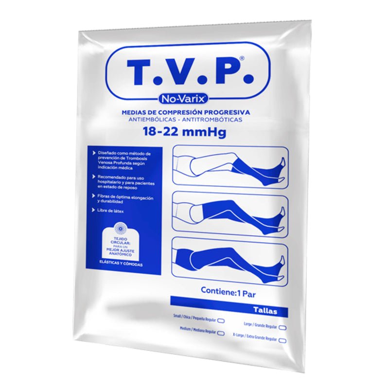 No-Varix Media White Antiembolica Tvp H/Rodilla - Farmacias Arrocha