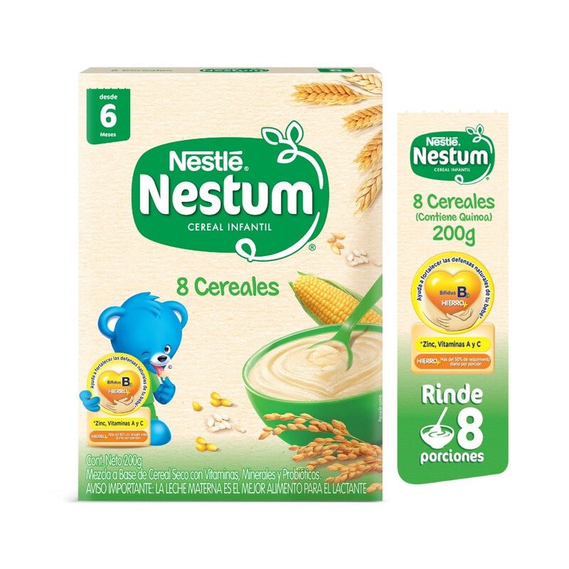 Nestle Nestum 8 Cereales De 200 Gramos - Farmacias Arrocha