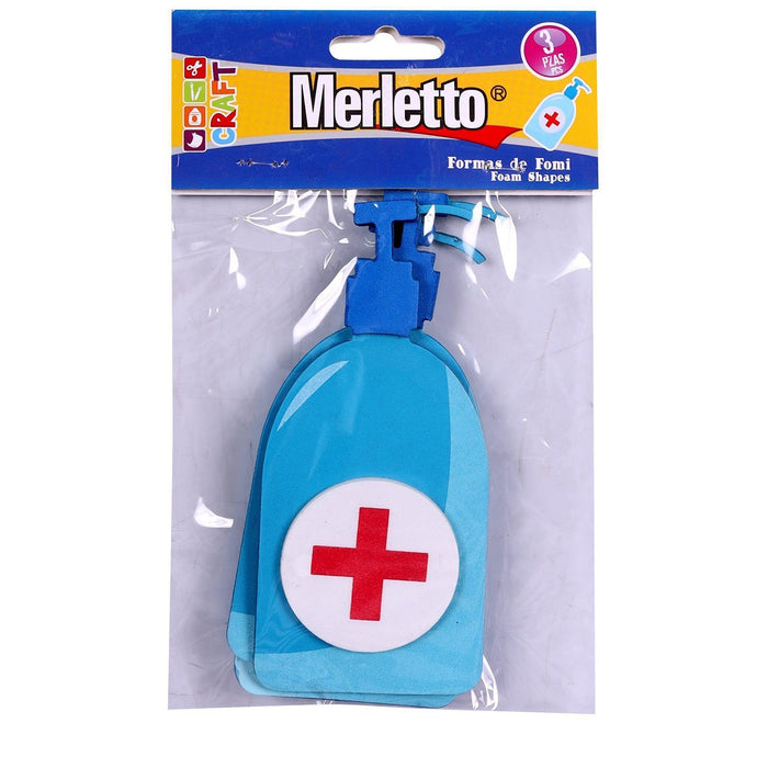 Merletto 3 Pz Fomi Gel Alcohol - Farmacias Arrocha