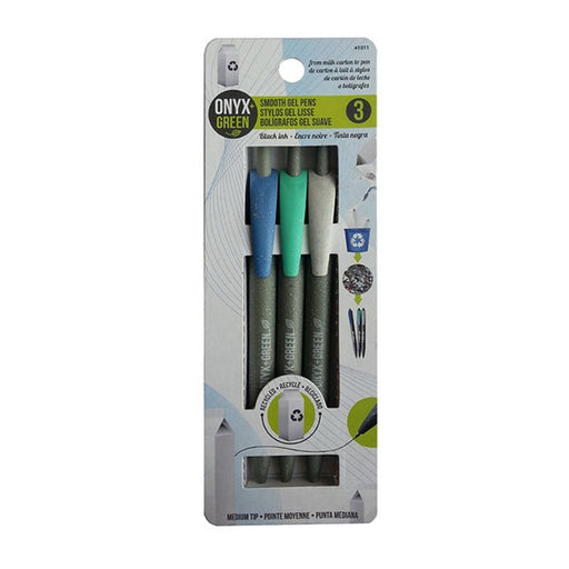 Onyx+ Green Set de 3 Bolígrafos de Gel Black - Farmacias Arrocha