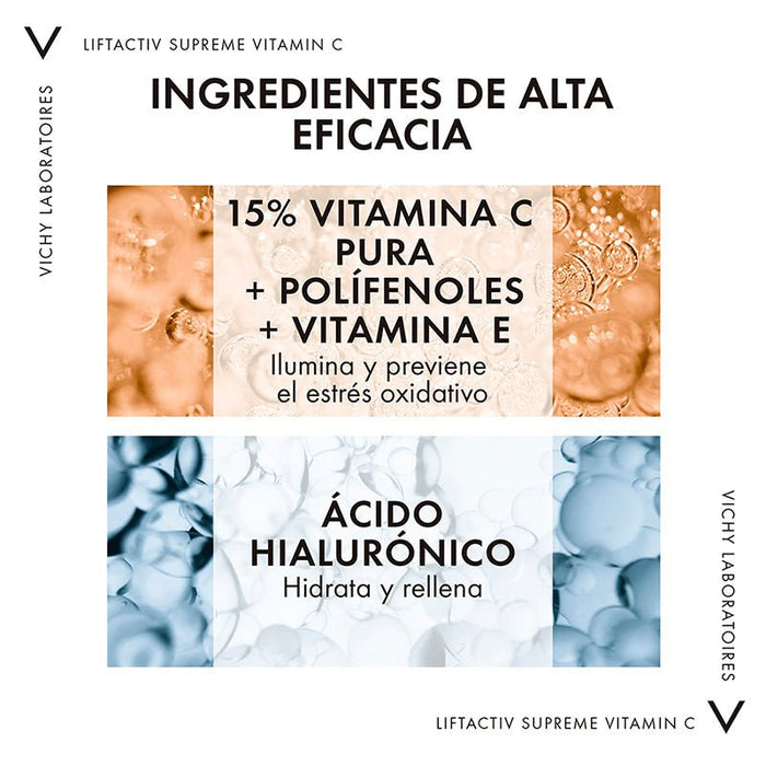 Vichy Liftactiv Supreme Vitamin C Serum 20ML - Farmacias Arrocha