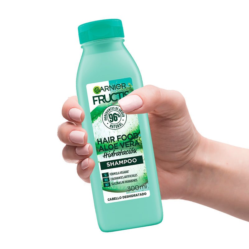 Garnier Fructis Hair Food Shampoo de Hidratación Aloe Vera 300ML - Farmacias Arrocha