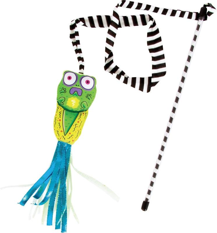 Fat Cat Juguete Pescador Para Gatos Verde - Farmacias Arrocha