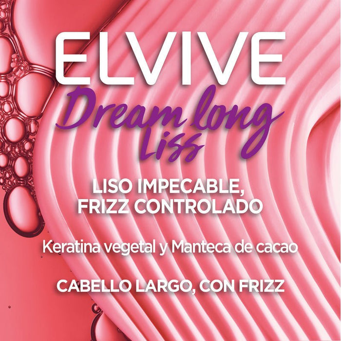 Elvive Dream Long Liss Crema Para Peinar Frizz Killer 300Ml - Farmacias Arrocha