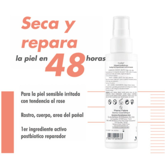 Avene Cicalfate + Spray 100Ml - Farmacias Arrocha