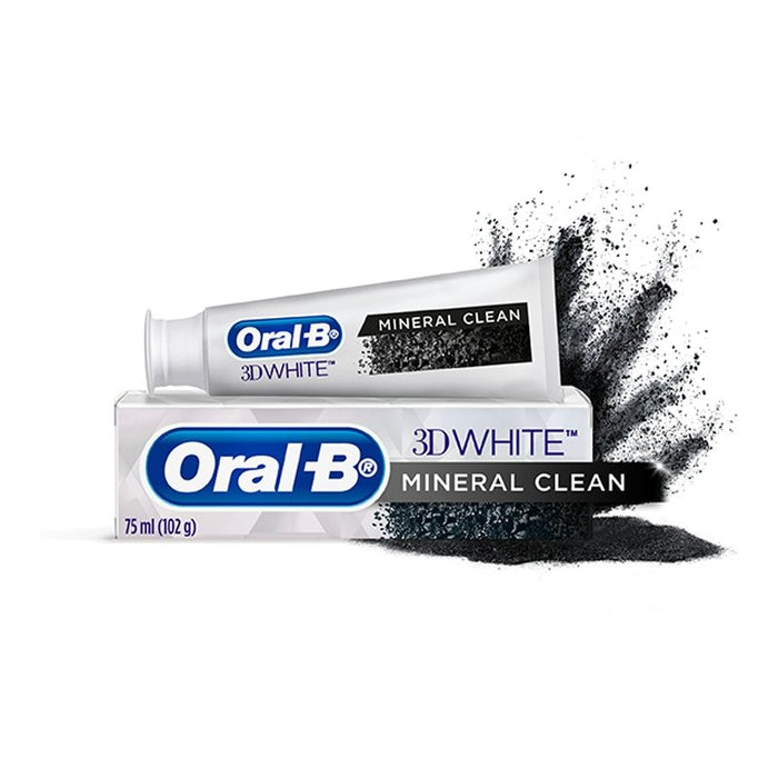 Oral B Crema Dental 3Dwhite Mineral Clean 75ml - Farmacias Arrocha
