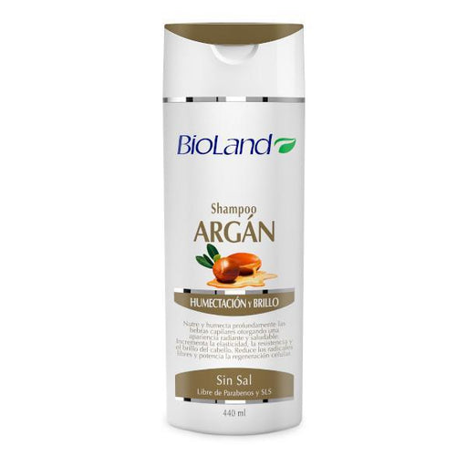 Bioland Shampoo Argan 440Ml - Farmacias Arrocha