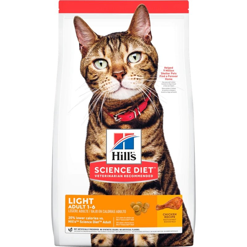 Science Diet Hills Feline Adulto Light Pollo 1.8kg - Farmacias Arrocha